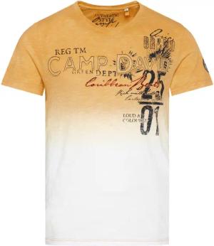 CAMP DAVID T-Shirt im Dip Dye