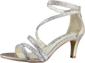 White Lady 865 Glitter Absatzsandalen Sandalette