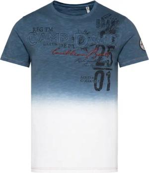 CAMP DAVID T-Shirt im Dip Dye