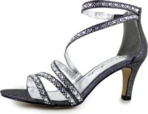 White Lady 865 Glitter Absatzsandalen Sandalette