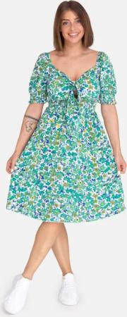 Elara Sommerkleid Elara Damen Sommerkleid (1-tlg)