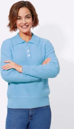 Witt Strickpullover Polopullover
