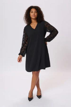 KAFFE Curve Blusenkleid Kleid KCmilli Große