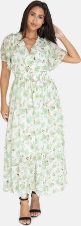 Elara Sommerkleid Elara Damen Sommerblumenkleid (1-tlg)