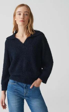 OPUS Strickpullover Pullover PORASI Regular mit