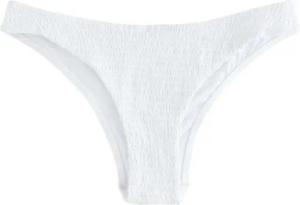 Next Triangel-Bikini-Top Gesmokte Brazilian-Bikinihose, hoher Beinschnitt