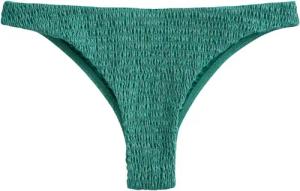 Next Bikini-Hose Gesmokte Brazilian-Bikinihose, hoher Beinschnitt