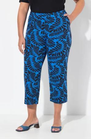 Ulla Popken Schlupfhose 7/8-Jerseyhose weites gerades