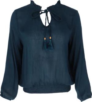 Guru-Shop Longbluse Schlupfpbluse Boho chic, luftige