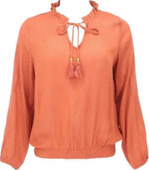 Guru-Shop Longbluse Schlupfpbluse Boho chic, luftige