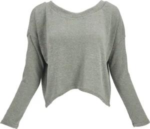 Guru-Shop Longsleeve Kurzer Pullover, Boho Feinstrick