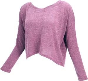 Guru-Shop Longsleeve Kurzer Pullover, Boho Feinstrick