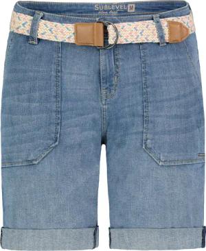 SUBLEVEL Shorts Damen Jeans Bermudas kurze