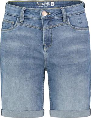 SUBLEVEL Shorts Damen Jeans Bermudas kurze