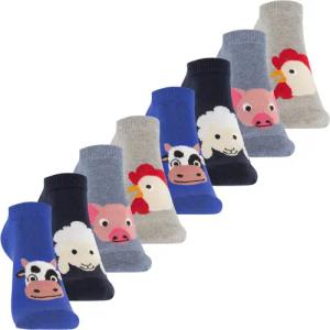 Footstar Kurzsocken Kinder Socken (8 Paar)