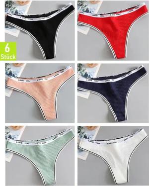 denu-shop Tanga Sport-Tangas ohne Nähte Damenunterwäsche