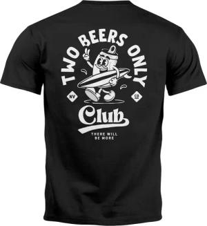 Neverless Print-Shirt Backprint T-Shirt Herren Bier