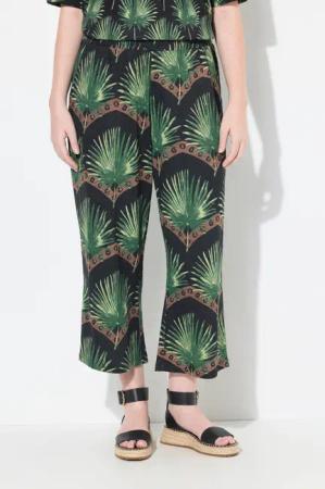 Ulla Popken Culotte Jersey-Culotte weites Bein