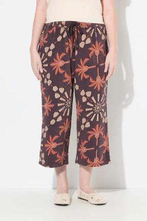 Ulla Popken Culotte Culotte Palmen weites