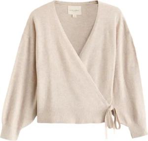 LAURA ASHLEY Strickjacke Laura Ashley Wickelstrickjacke