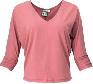 Guru-Shop Longsleeve Einfarbiges Basic Fledermaus Shirt,..
