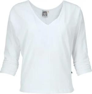 Guru-Shop Longsleeve Einfarbiges Basic Fledermaus Shirt,..
