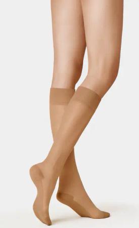 KUNERT Feinkniestrümpfe Cotton Sole 20 (1-Paar)