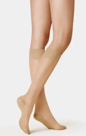 KUNERT Feinkniestrümpfe Cotton Sole 20 (1-Paar)