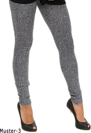 F&K-Mode Leggings Damen Leggings lang hoher