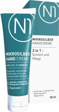 N1 Healthcare Handcreme Mikrosilber Handcreme -