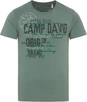 CAMP DAVID T-Shirt mit Used- und