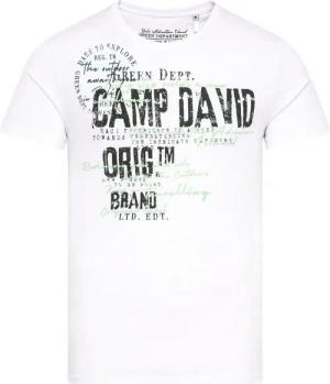 CAMP DAVID T-Shirt mit Used- und