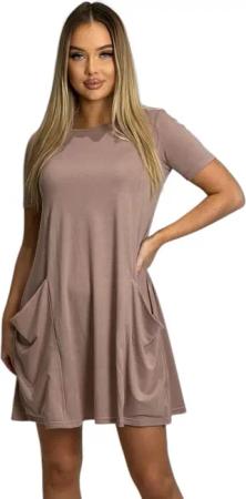 Mississhop A-Linien-Kleid Kleid Tunika Longshirt Pulli