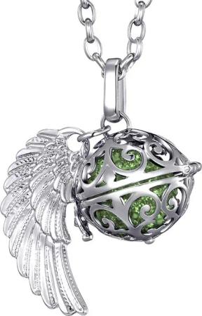 Morella Kette mit Anhänger Engel Halskette
