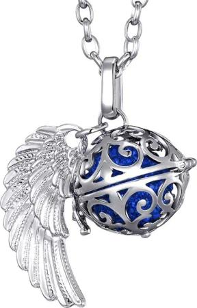 Morella Kette mit Anhänger Engel Halskette