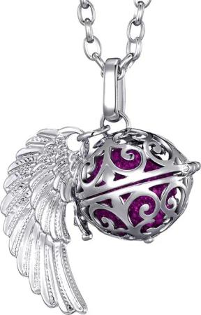 Morella Kette mit Anhänger Engel Halskette