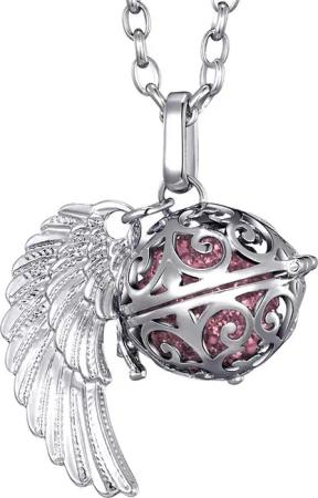 Morella Kette mit Anhänger Engel Halskette