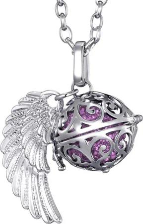 Morella Kette mit Anhänger Engel Halskette
