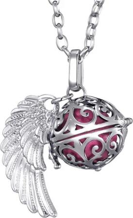Morella Kette mit Anhänger Engel Halskette
