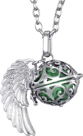Morella Kette mit Anhänger Engel Halskette