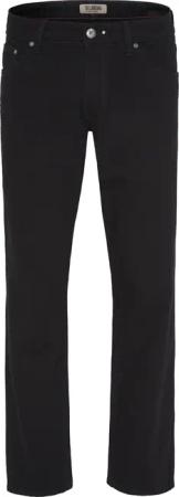 OKLAHOMA PREMIUM DENIM Straight-Jeans aus schwarzem