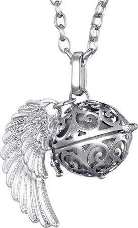 Morella Kette mit Anhänger Engel Halskette