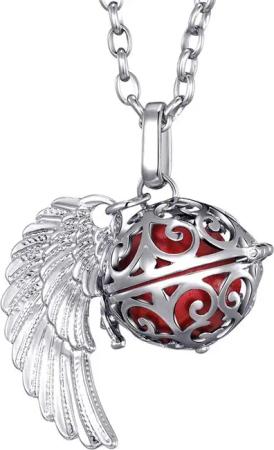 Morella Kette mit Anhänger Engel Halskette