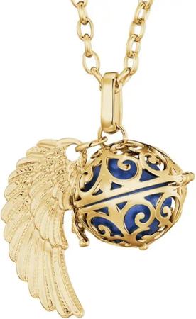 Morella Kette mit Anhänger Engel Halskette