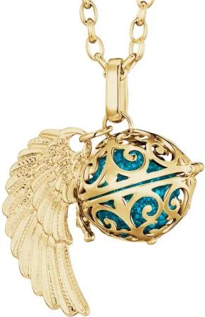 Morella Kette mit Anhänger Engel Halskette