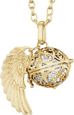 Morella Kette mit Anhänger Engel Halskette