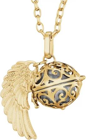 Morella Kette mit Anhänger Engel Halskette