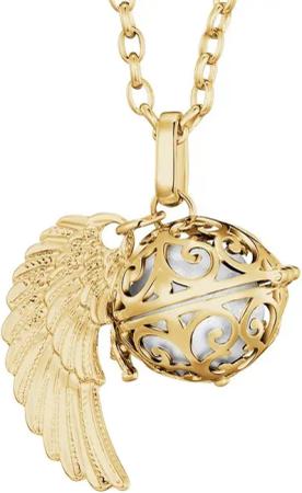 Morella Kette mit Anhänger Engel Halskette