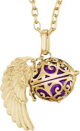 Morella Kette mit Anhänger Engel Halskette