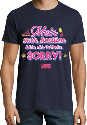 Youth Designz Print-Shirt MEIN 90er KOSTÜM